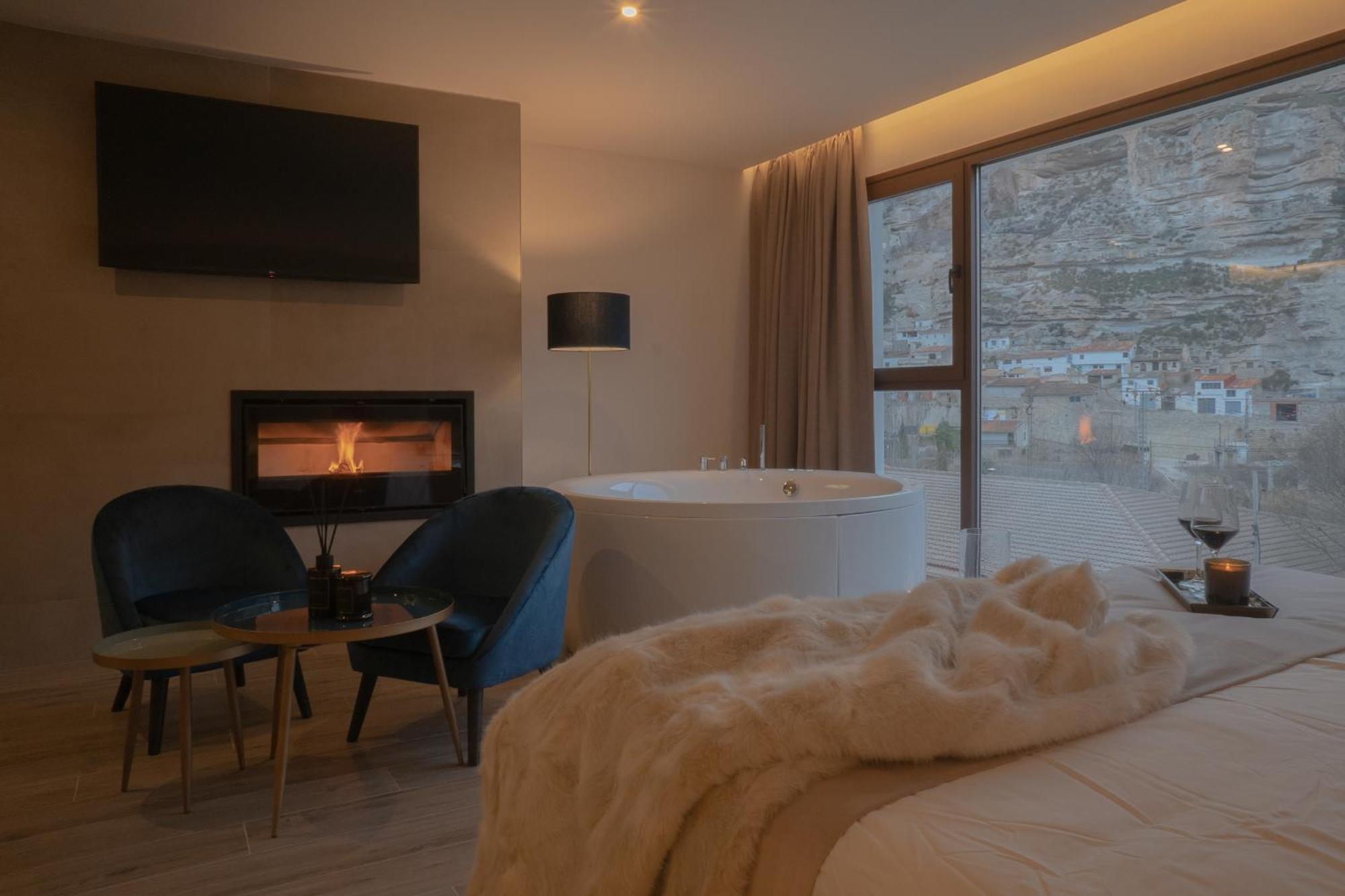 Almazara Suites Alcala del Jucar Dış mekan fotoğraf
